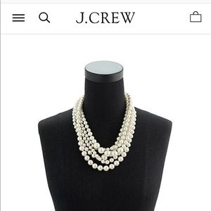 J Crew Pearl Necklace
